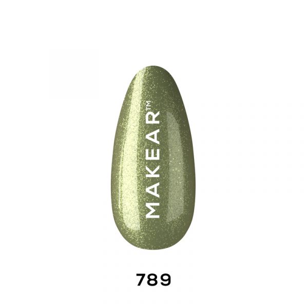 Makear gel polish 789 on nail