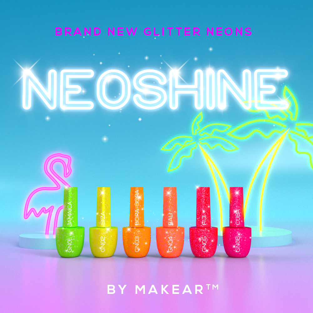 Makear Glitter Neon Collectie