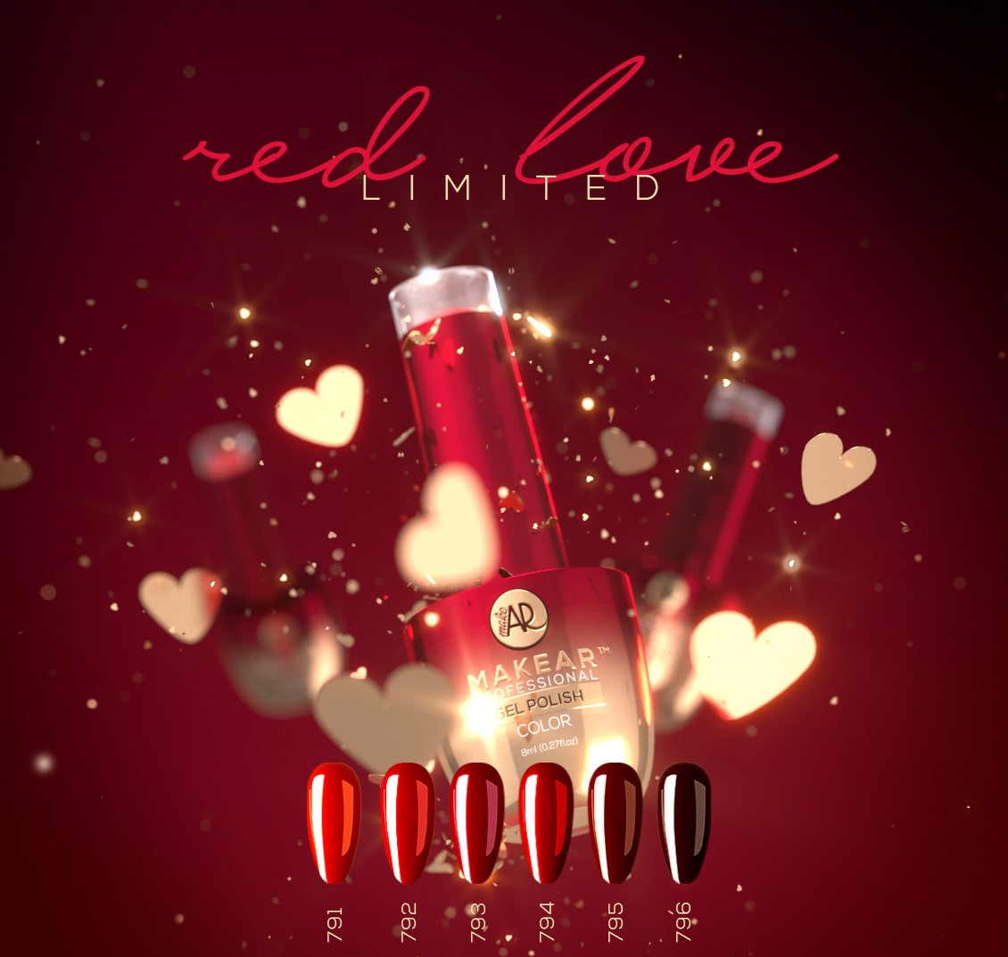 Makear Red Love collectie