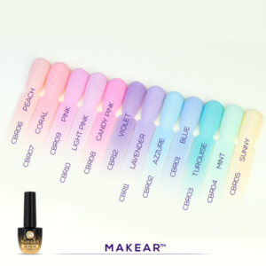 Makear Color Rubber Base Pastels