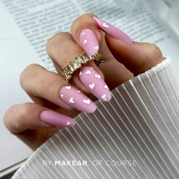 Makear Gel & Go Bubble gum on nails