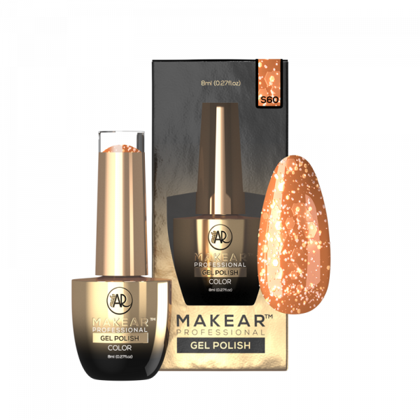 Makear Gel Polish S60 Copper Star