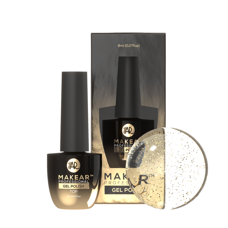 Makear Top coat gold