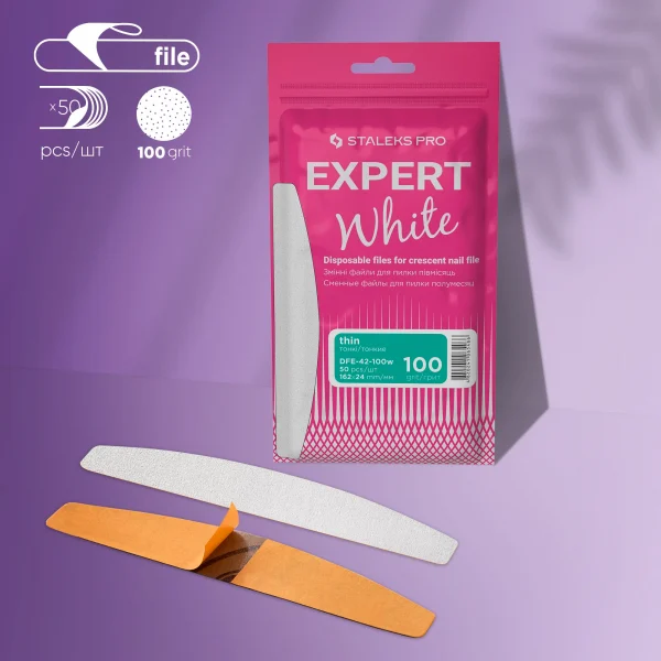 Staleks Pro wegwerp vijlen Nail File EXPERT 42 (50 Pcs)