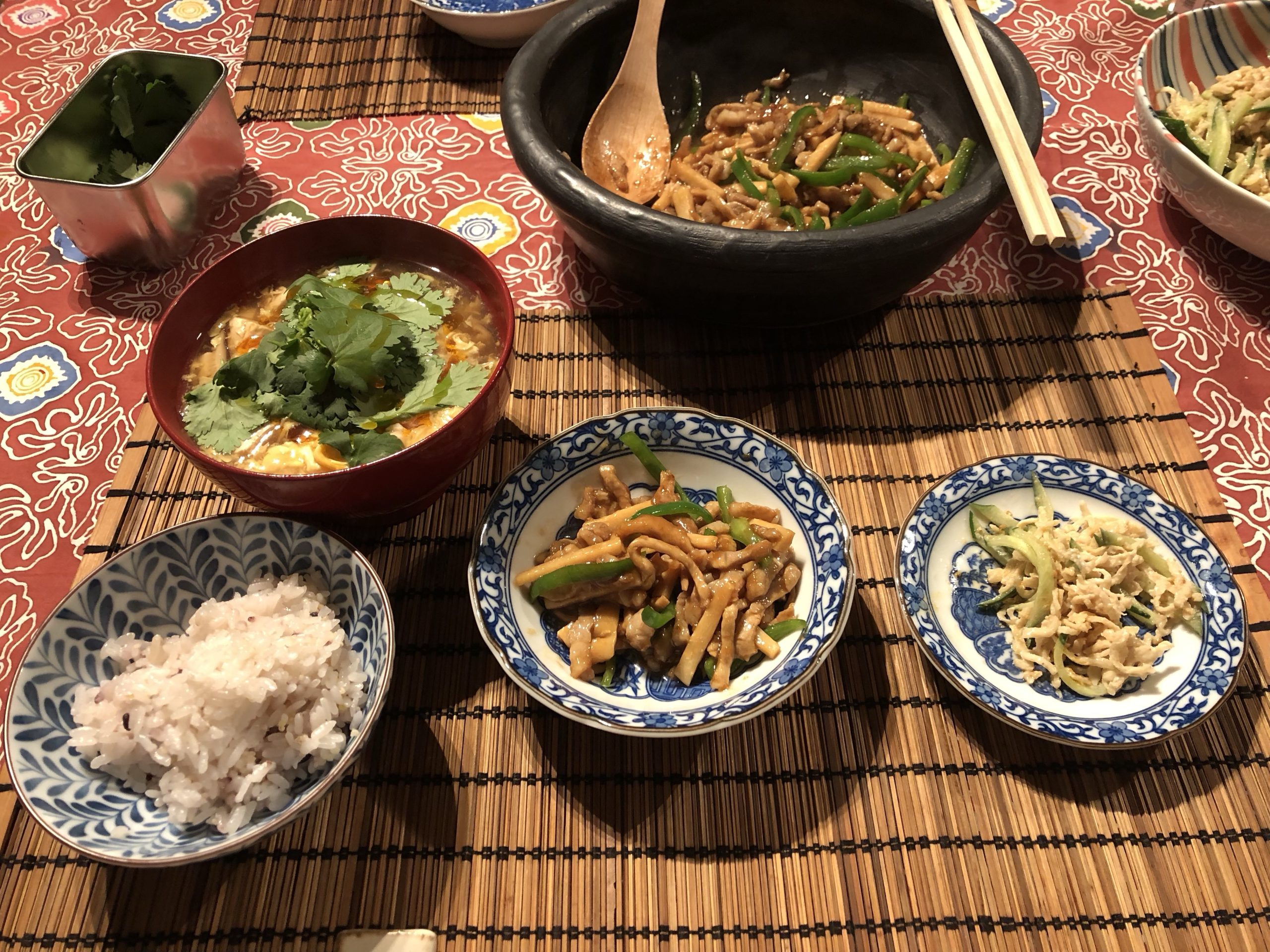 Chinese Dinner at Home