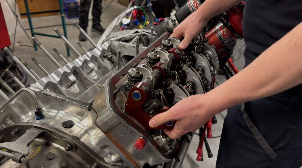 Nitro Vikings Top fuel cylinder head