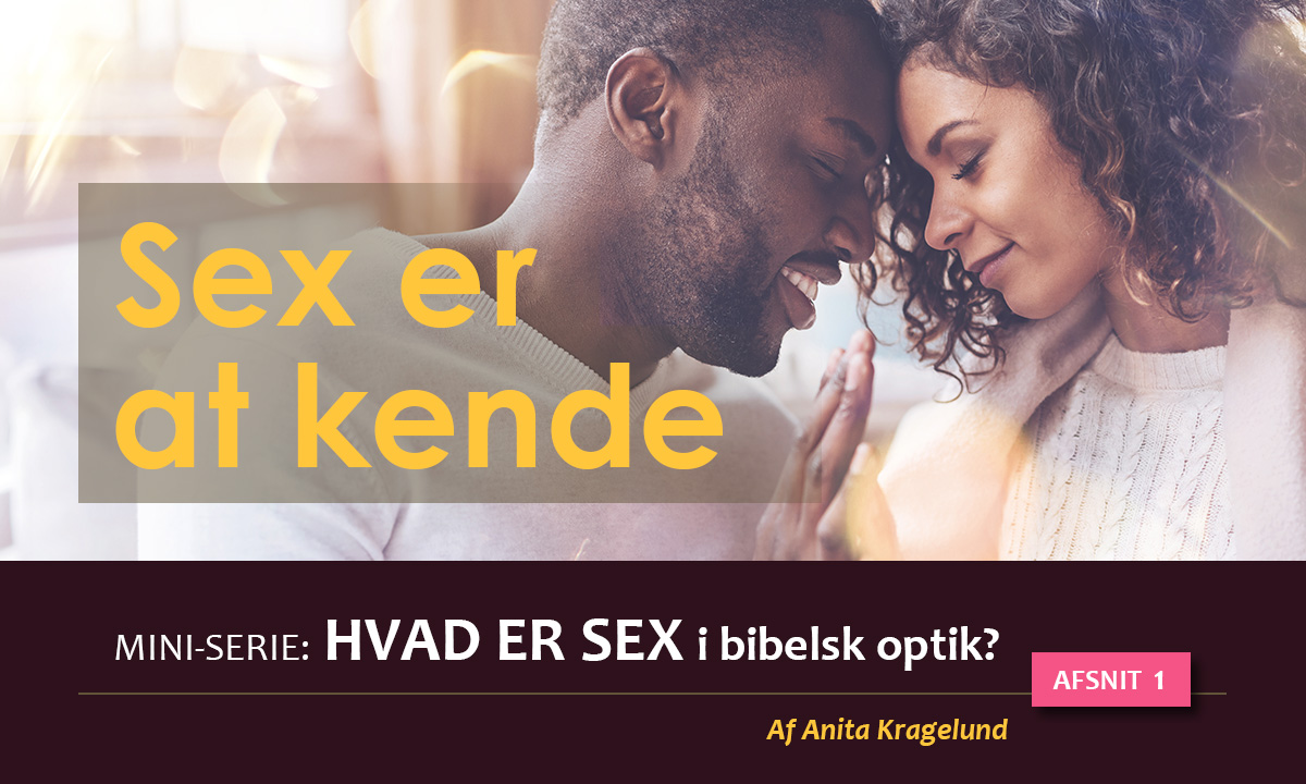 Hvad er sex? Sex er at kende. Mini-serie om sex i bibelsk perspektiv og optik.