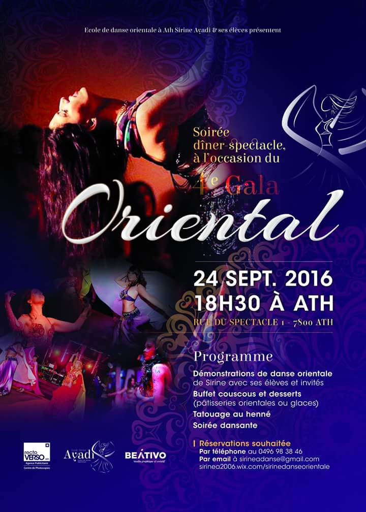 Gala Oriental-soirée spectacle - 2016