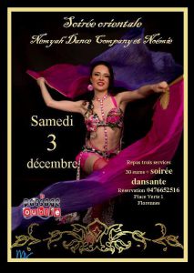 Soirée orientale "Nemyah dance company" @ Le Passage oublié  | Florennes | Wallonie | Belgique
