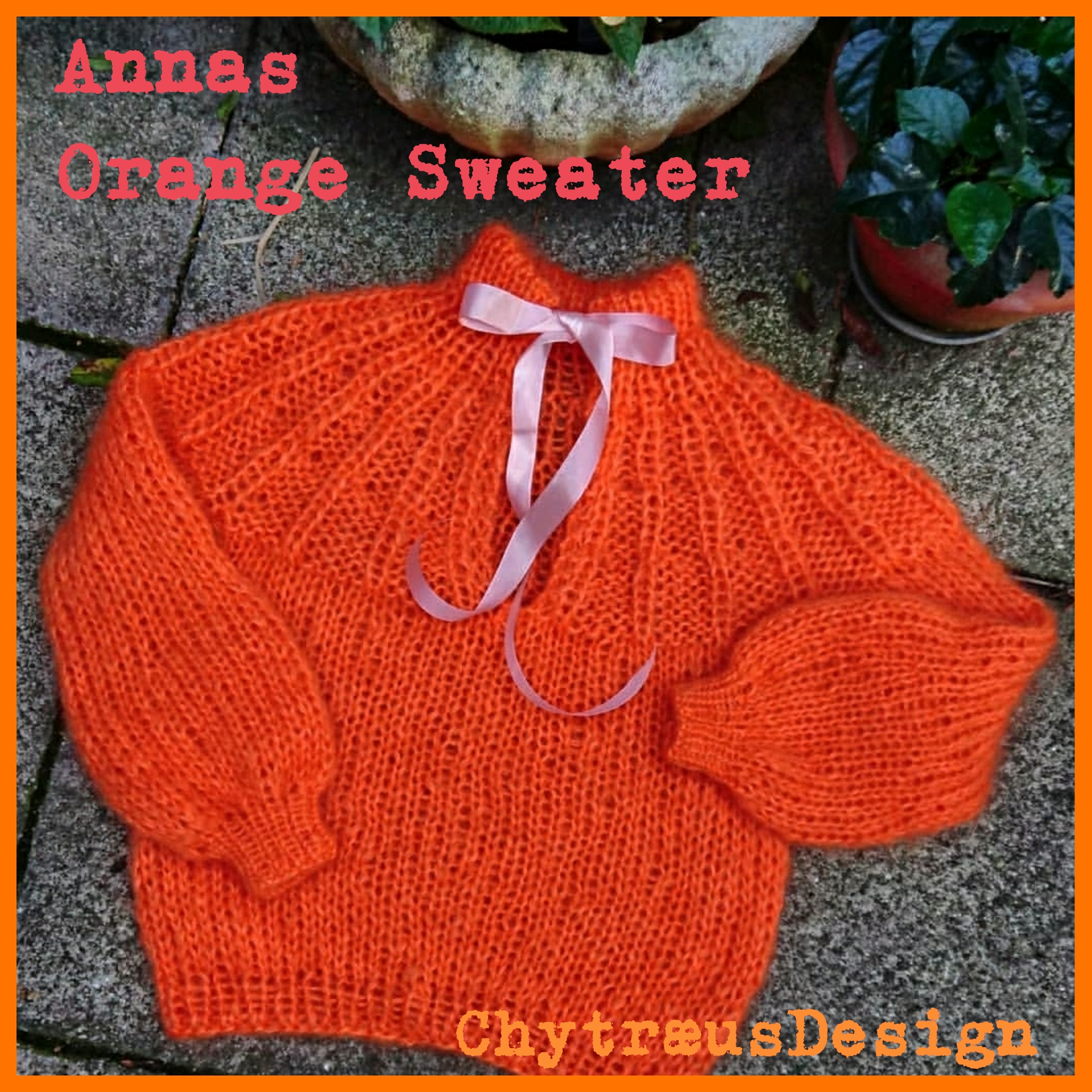 ANNAS ORANGE SWEATER