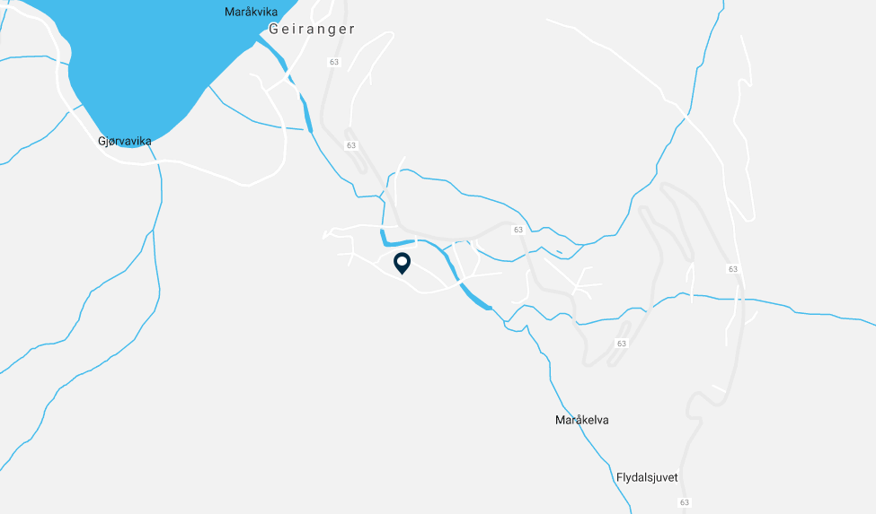 norsk fjordsenter karta