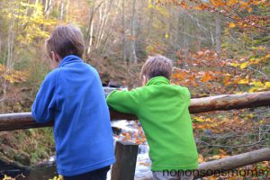 wandelen met kinderen