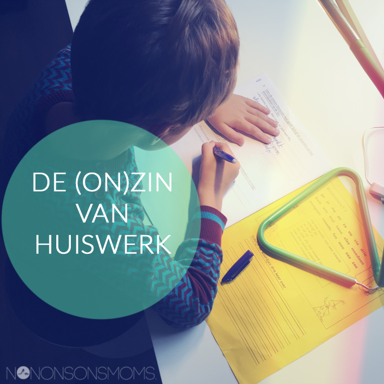 Wel of geen huiswerk - mijn gedacht