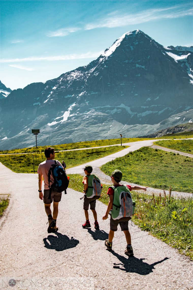 Intersoc bergvakantie met kinderen Wengen