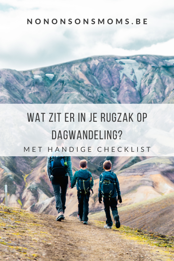 Wat zit er in je rugzak op dagwandeling in de bergen?
Met gratis checklist download