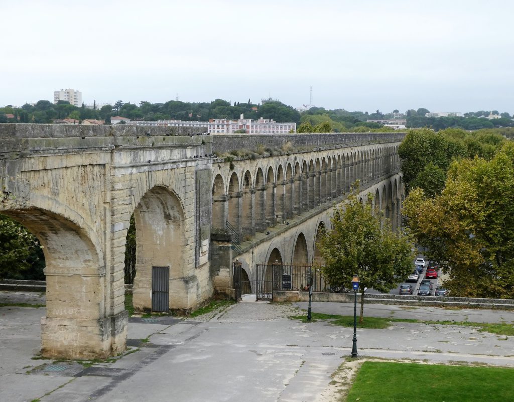 aquaduct Saint-Clément in Montpellier
