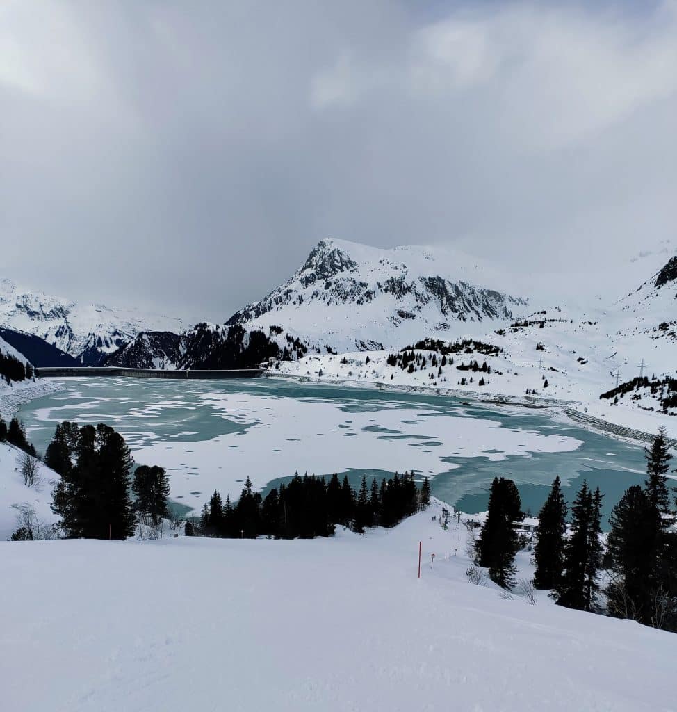 sneeuwzeker skiën in Galtür Ballunspitze