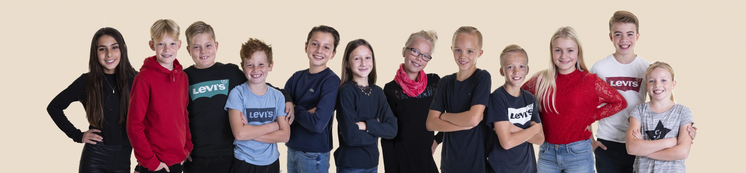 Klassebilledet til skolefotografering