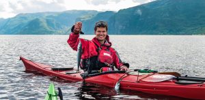 fishing norway from kayak