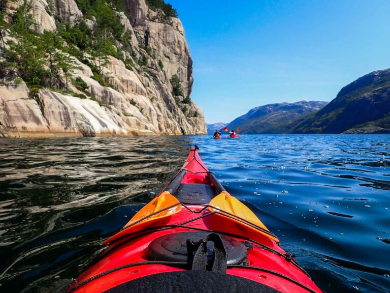 Kayaking Norway | Kayak Norway | Kayak Lysefjord
