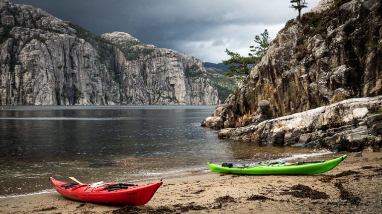 Kayak Trip Norway, private kayak tour