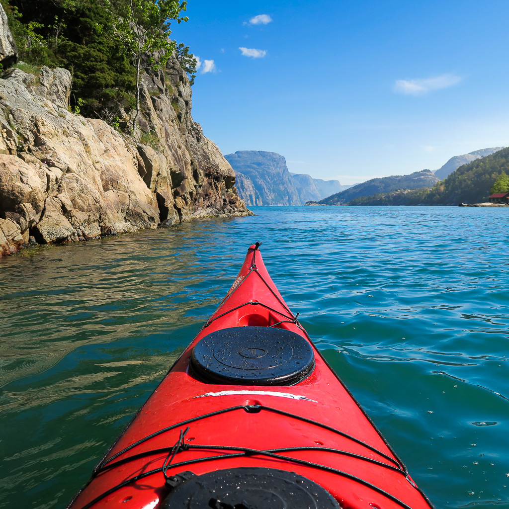 Kayak Trip Norway | Kayaking Norway | Kayak Norway | Kayak Lysefjord