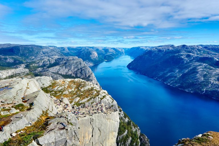 Pulpit Rock - Kayak Trip Norway Kayaking Norway | Kayak Norway | Kayak Lysefjord