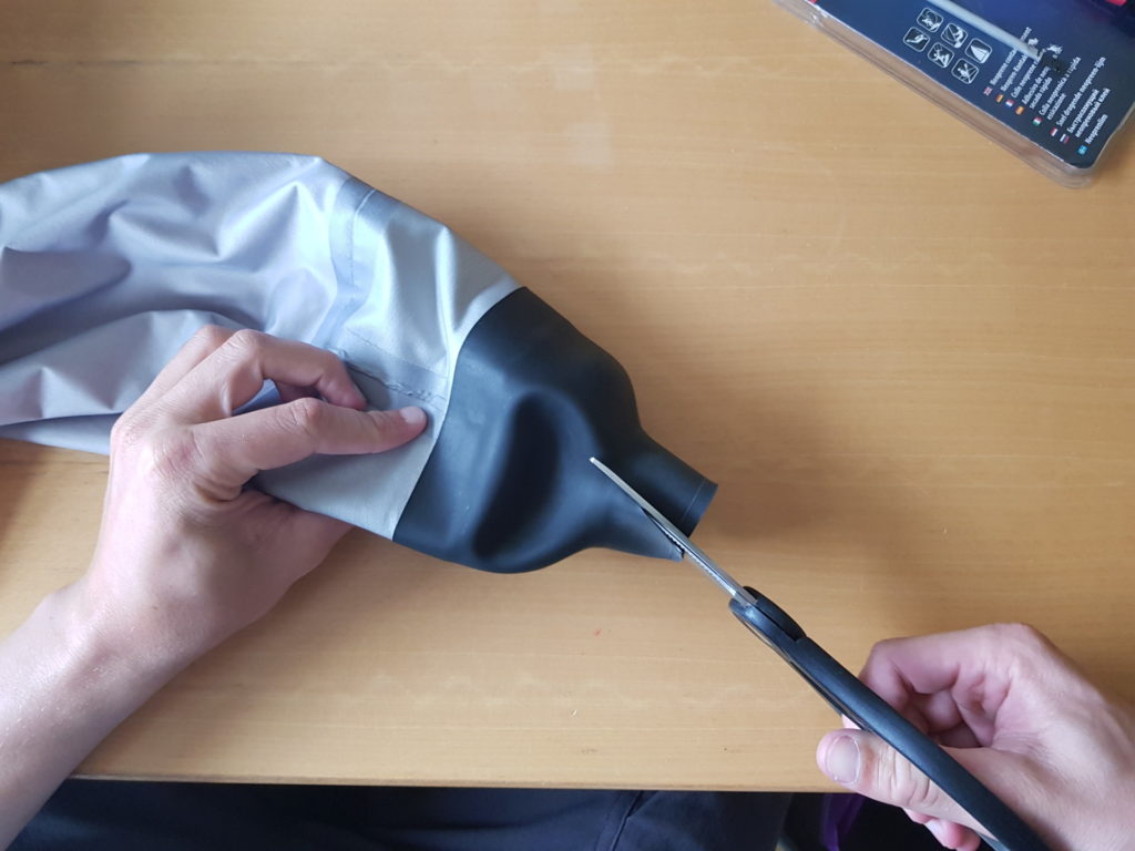 How to repair your drysuit in 15 minutes Latex Gasket Replacement