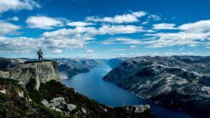 The view - Kayak Trip Norway