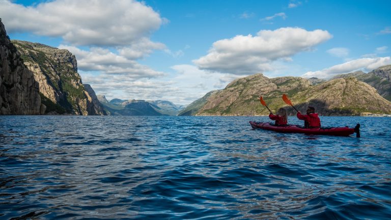 The Fjord Kayaking - Kayak Trip Norway Kayak Lysefjord