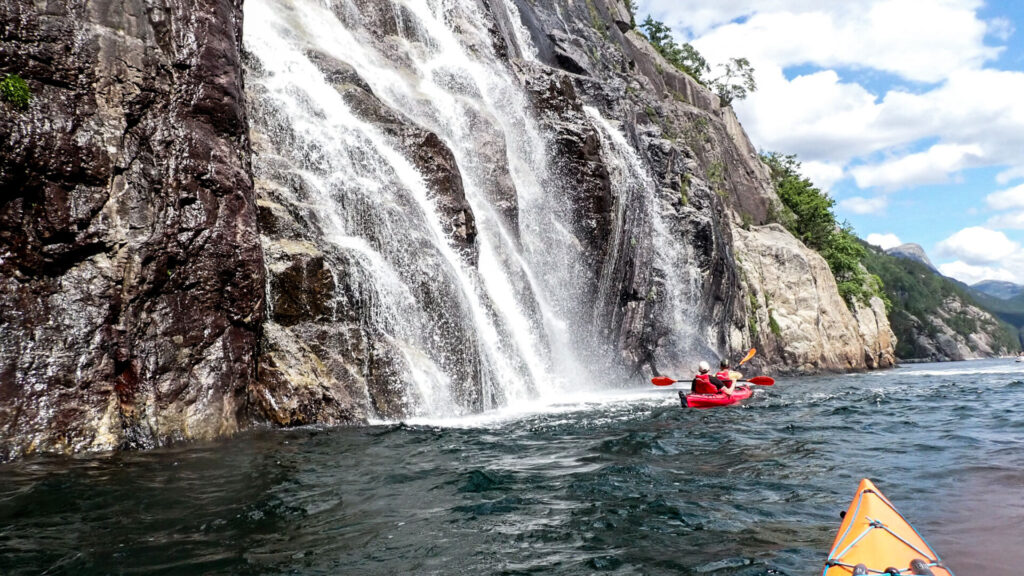 responsible kayaking in norway. a kayak trip in Norway