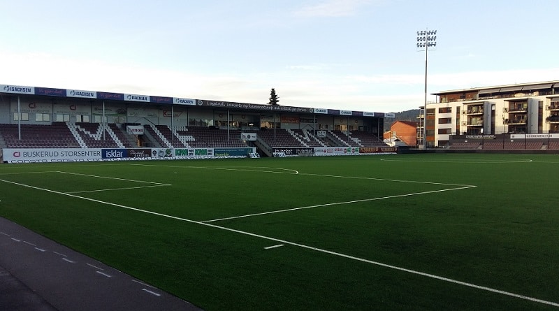 Isachsen Stadion hovedtribune