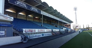 Sarpsborg Stadion hovedtribune