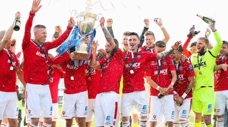 Valur champions of Iceland 2018 Photo: www.ksi.is