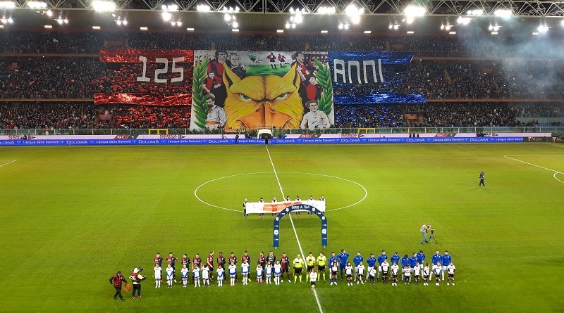 Derby della Lanterna Luigi Ferraris Genoa - Sampdoria 1-1