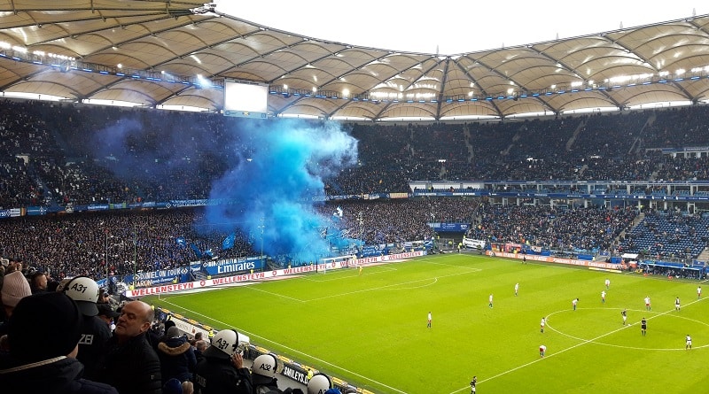 Endlich mal Ruhe im Hamburger Stadion - Foot Bowl