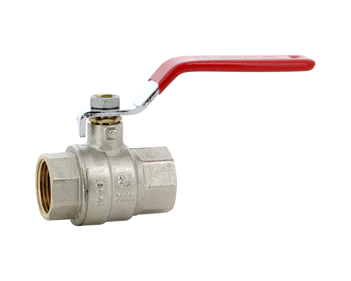 Nordic Valves Ball valves Brass - Cast iron - PVC 509 - Lead-free brass ball valve Reference+ female female red handle