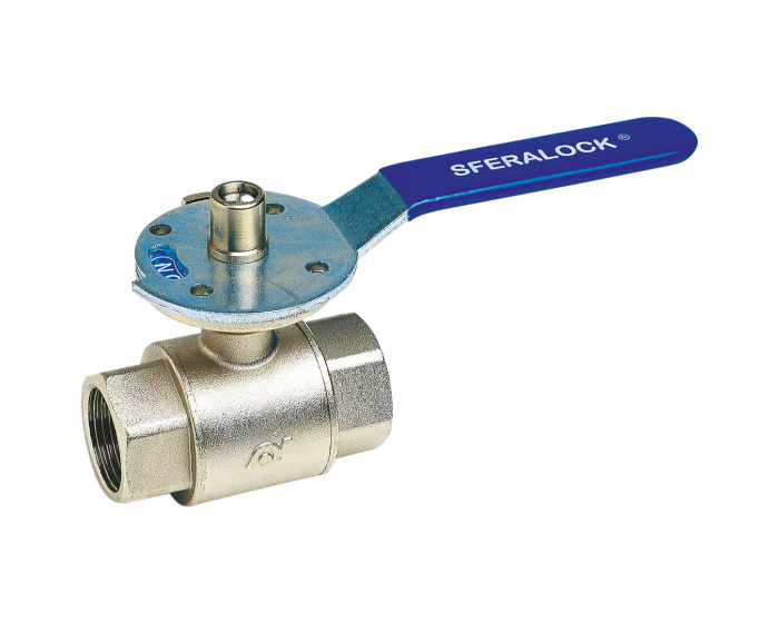 Nordic Valves Ball valves Brass - Cast iron - PVC 556 - Brass ball valve Sferalock padlocking female female BSP