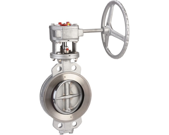 Nordic Valves Butterfly valves 1110 - Steel double offset butterfly valve with centering lugs PN25