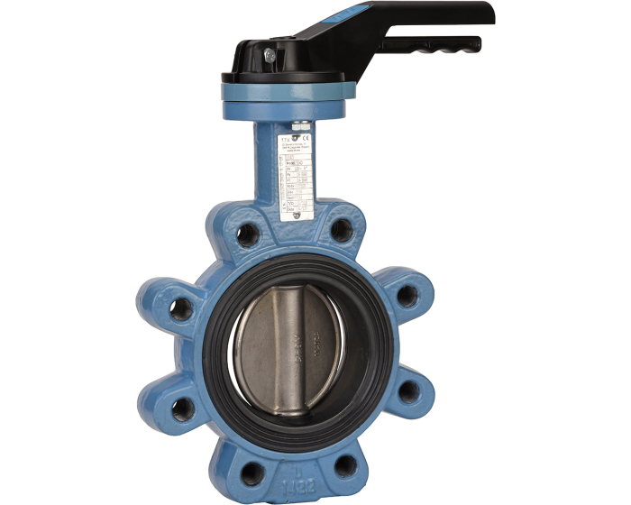 Nordic Valves Butterfly valves 1161 - Lug Excellence cast iron/NBR butterfly valve stainless steel butterfly stainless steel shaft
