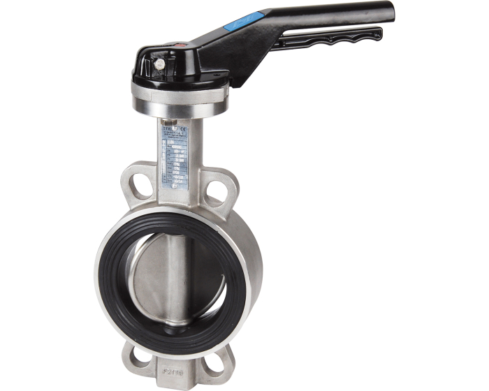 Nordic Valves Butterfly valves 1184 - Wafer Excellence stainless steel butterfly valve with EPDM sleeve