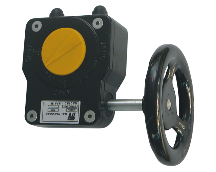 Nordic Valves Butterfly valves 1197 - IP65 handwheel manual reducer for TTV butterfly valve
