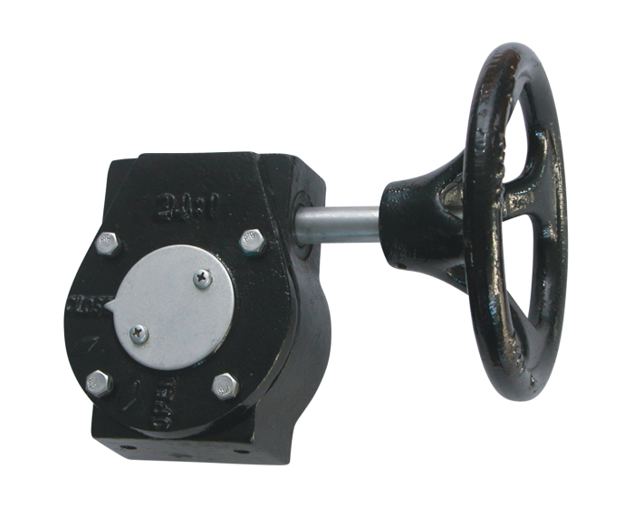 Nordic Valves Butterfly valves 1198 - Handwheel manual reducer for butterfly valve Initiale range