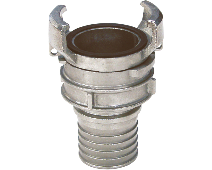 Nordic Valves Fittings 2421 - Symmetrical stainless steel fitting with reduced ringed socket with lock