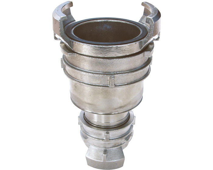 Nordic Valves Fittings 2422 - Symmetrical stainless steel coupling reduction with lock