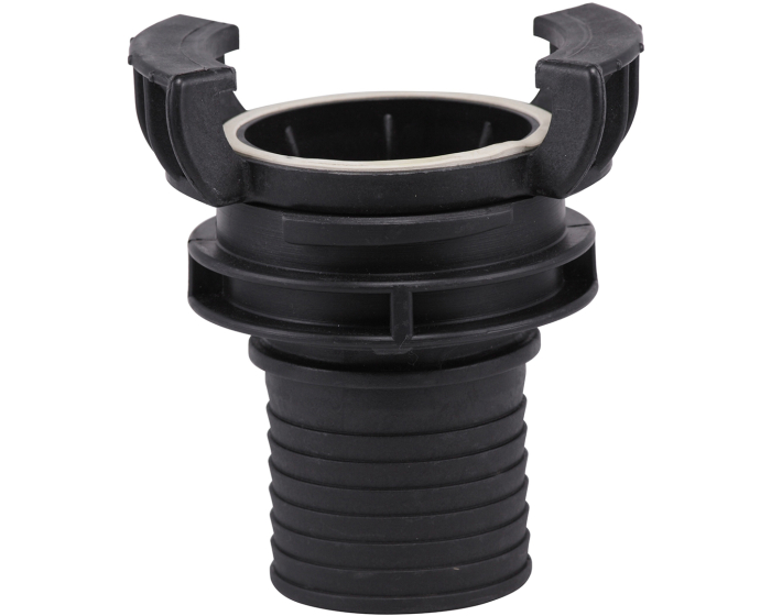 Nordic Valves Fittings 2430 - Symmetrical polypropylene fitting with ringed socket with lock