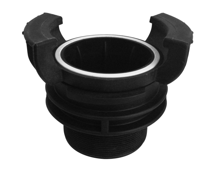 Nordic Valves Fittings 2433 - Symmetrical male polypropylene fitting with lock