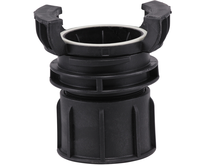 Nordic Valves Fittings 2434 - Symmetrical female polypropylene coupling with lock DN80
