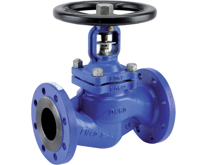 Nordic Valves Globe valves - Needle valves 475 - Steel globe valve with stainless steel bellows PN40