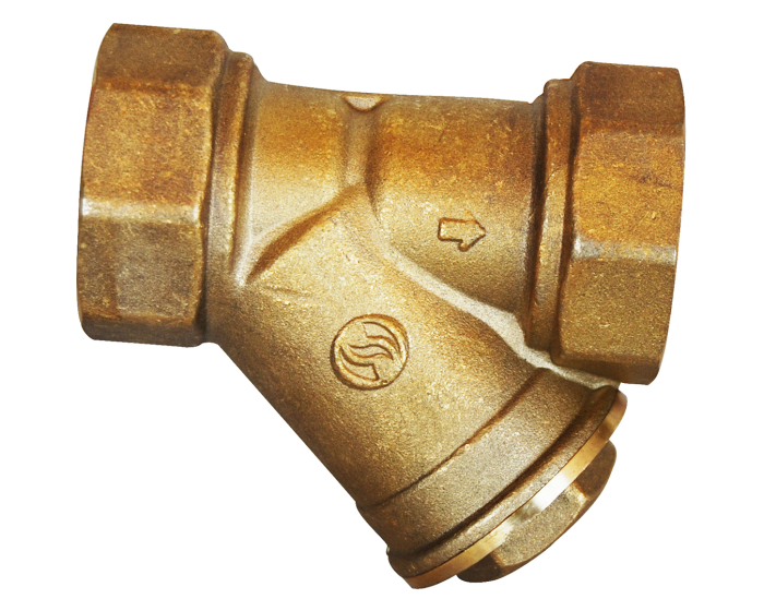 Brass Strainer, Forged Brass Y-Strainer, 1/2 BSPP Female Thread Y